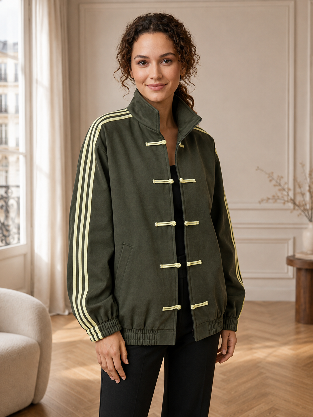 Yséa | Veste Sport Rétro À Rayures