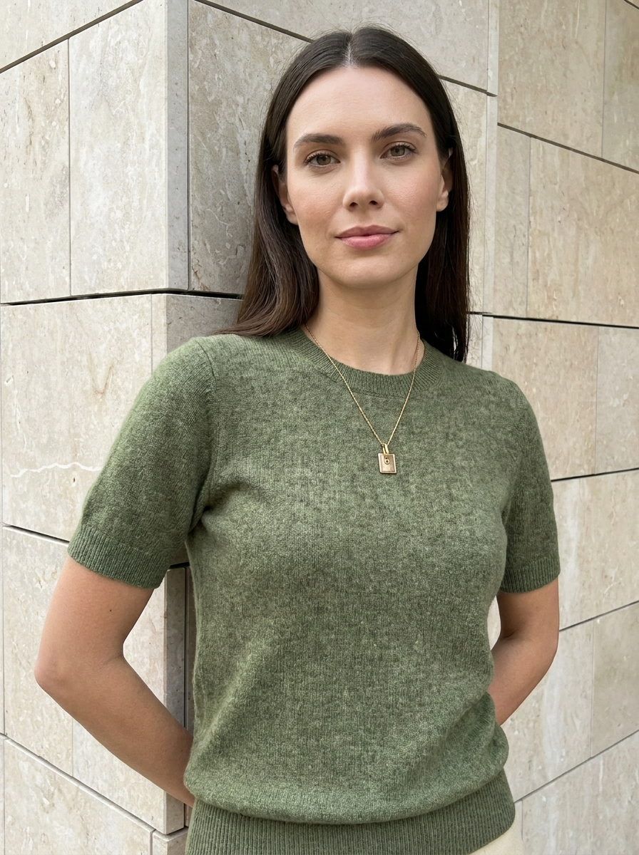 Clara | Pull Léger en Maille à Manches Courtes