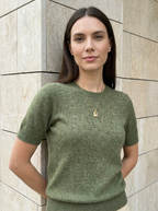 Clara | Pull Léger en Maille à Manches Courtes