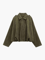 Arielle | Veste Bomber Suédine