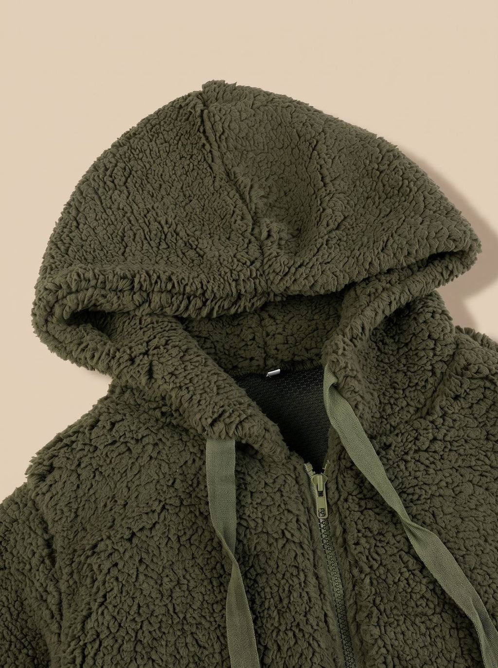 Roxane | Veste Polaire Capuche Coupe Oversize