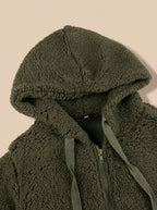 Roxane | Veste Polaire Capuche Coupe Oversize