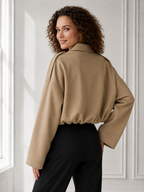 Elara | Veste Oversize À Col Classique