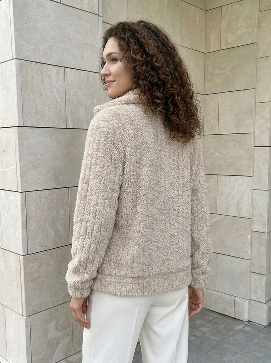 Noémie | Veste Polaire Zippée Douce