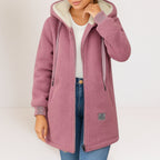 Nicola | Veste Polaire à Capuche Doublée Sherpa