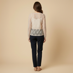 Layla - Blouse Dentelle Transparente