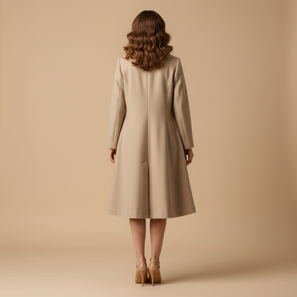 Éloane - Manteau Swing Rétro