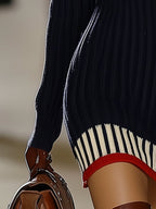 Odette | Robe Pull Rayée