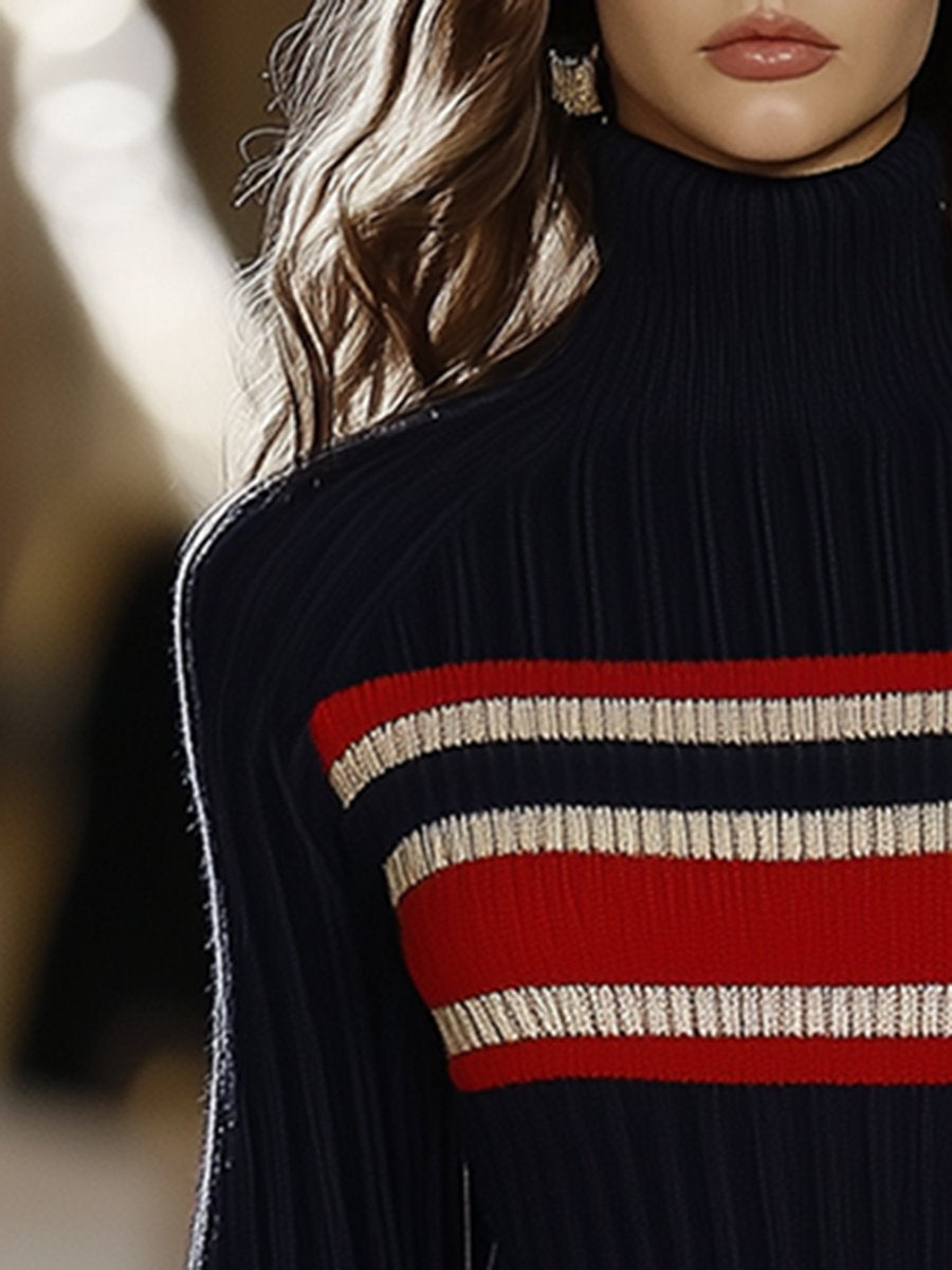 Odette | Robe Pull Rayée