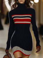 Odette | Robe Pull Rayée