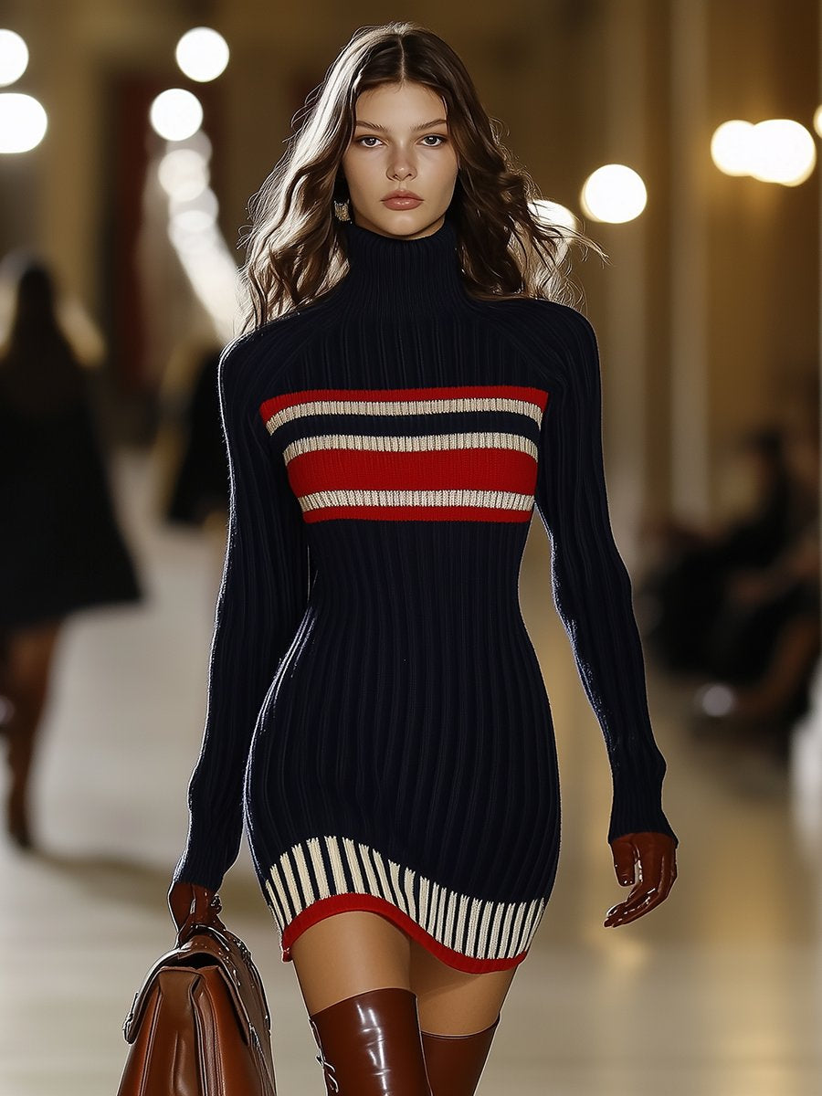 Odette | Robe Pull Rayée